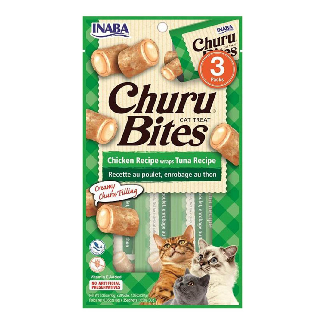 INABA Churu Bites Chicken Wraps with Tuna 96g (6pk)