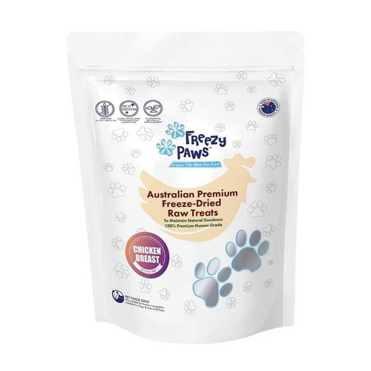 Freezy Paws Freeze Dried Chicken Breast Treats 100g