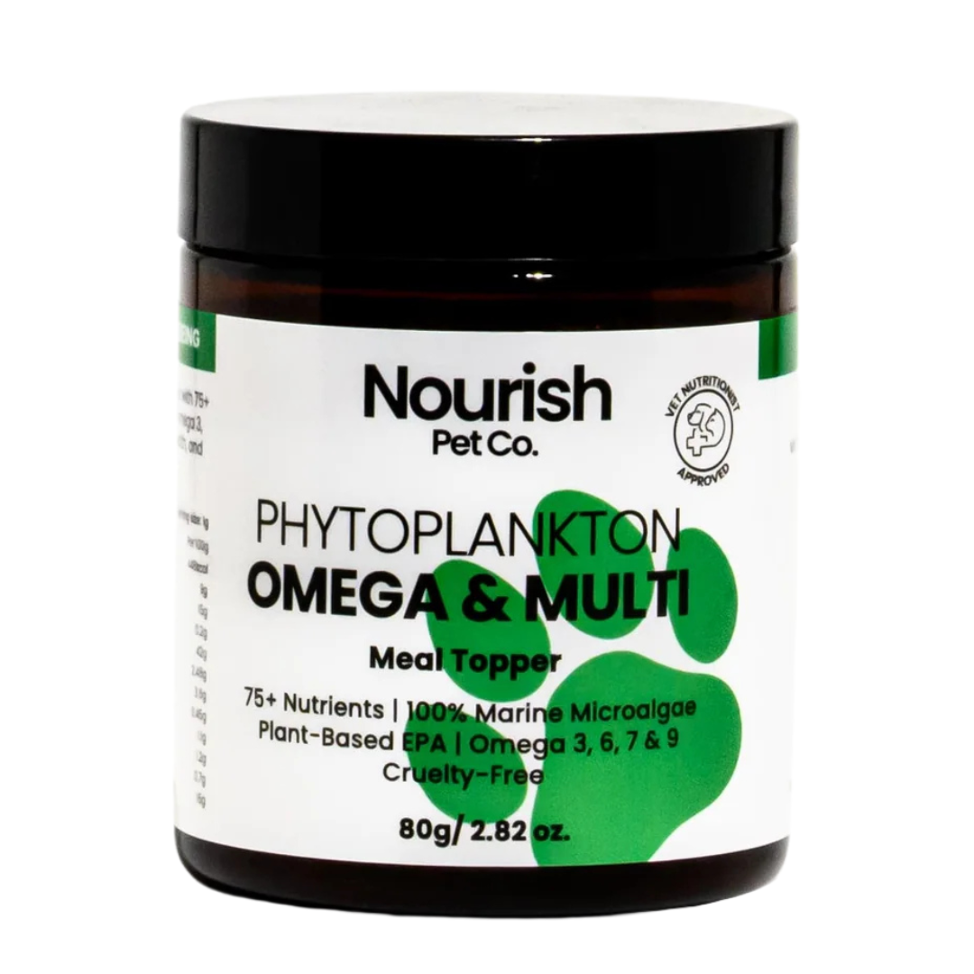 Nourish Pet Co. (formerly Pet Drs) Phytoplankton Omega & Multi Meal Topper 80g