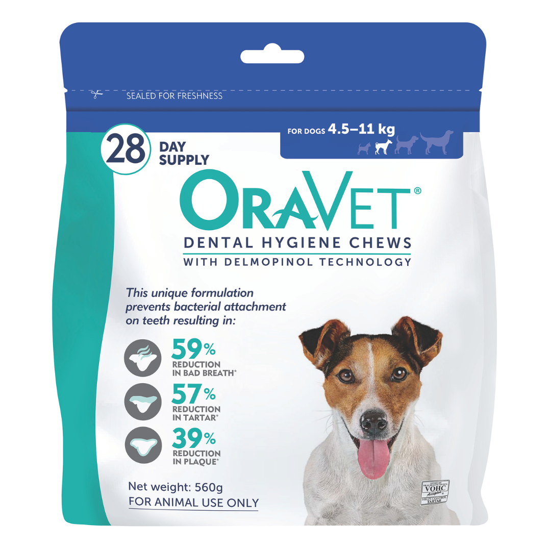 Oravet Dental Chews - Small (28 chews)