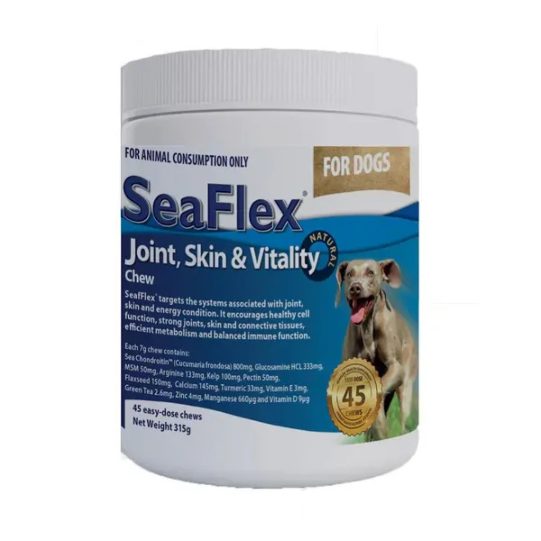 Seaflex Joint, Skin & Vitality for Dogs (45 chews)