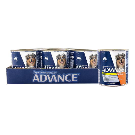 ADVANCE Dog Adult All Breed Chicken Casserole 700g (12pk)