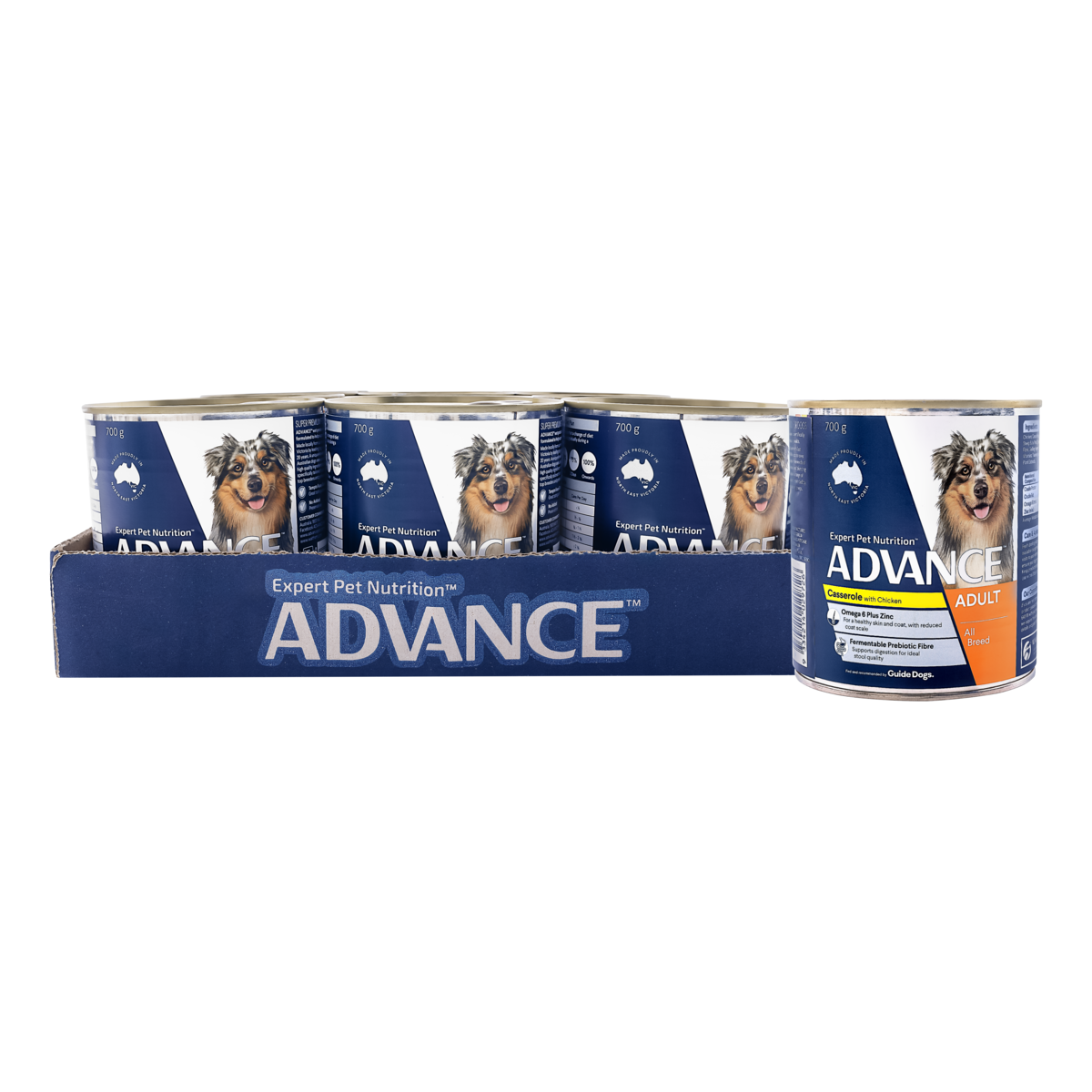 ADVANCE Dog Adult All Breed Chicken Casserole 700g (12pk)