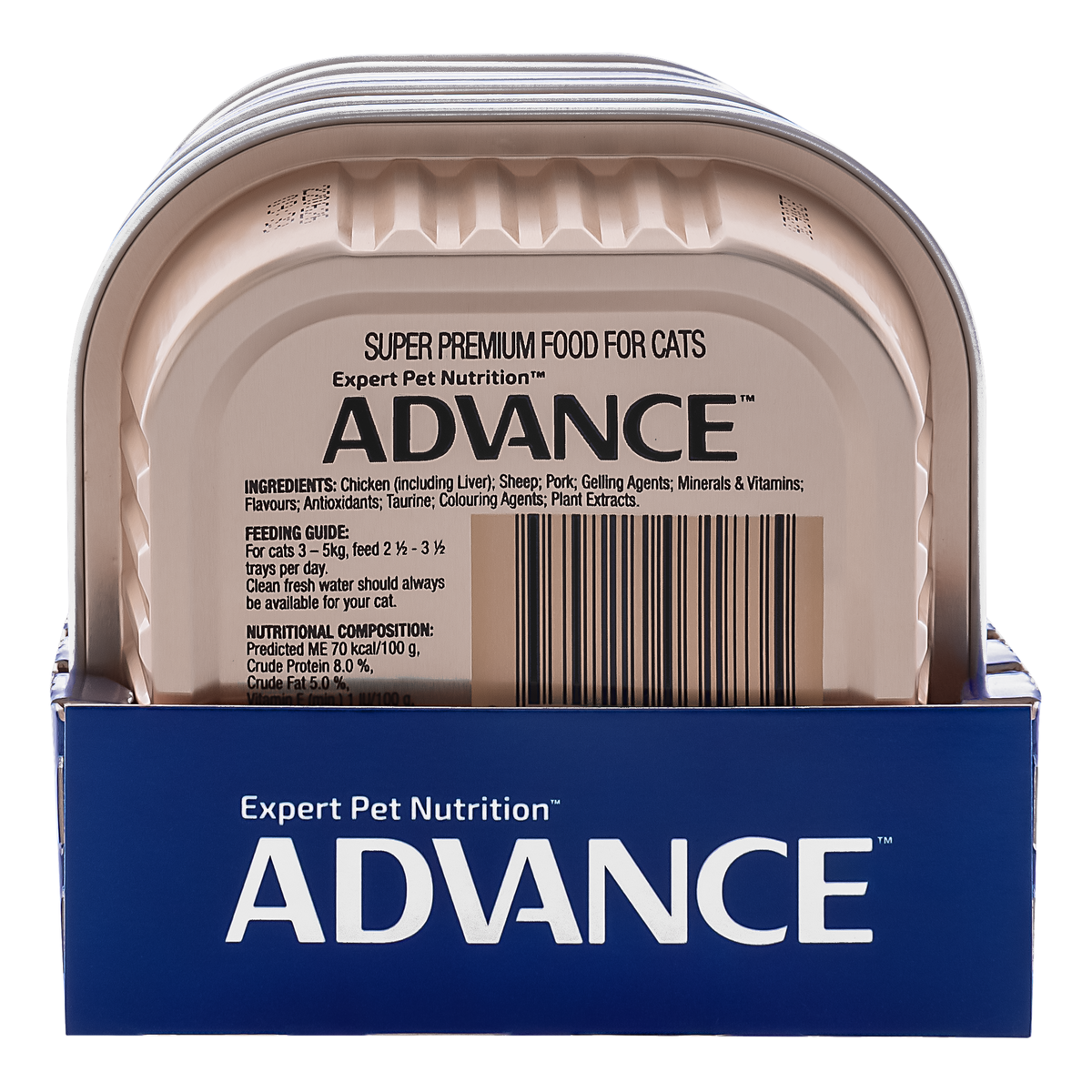 ADVANCE Cat Adult Chicken & Liver Medley 85g (7pk)