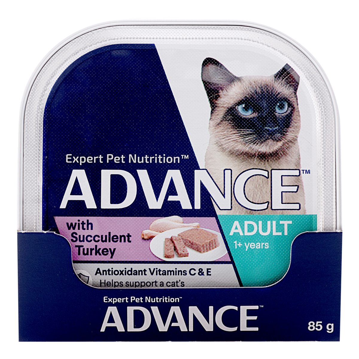 ADVANCE Cat Adult Succulent Turkey 85g (7pk)