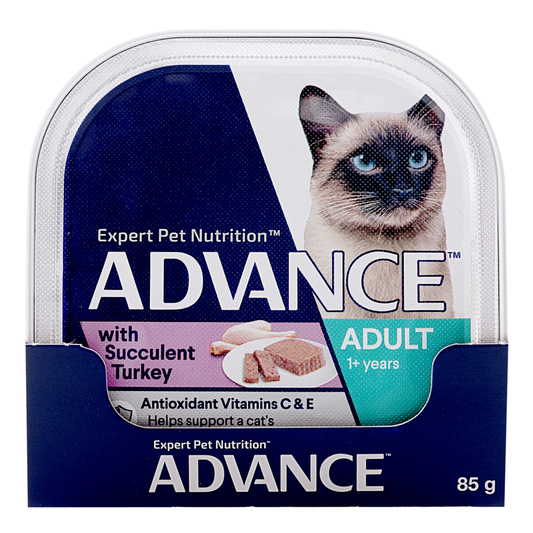 ADVANCE Cat Adult Succulent Turkey 85g (7pk)