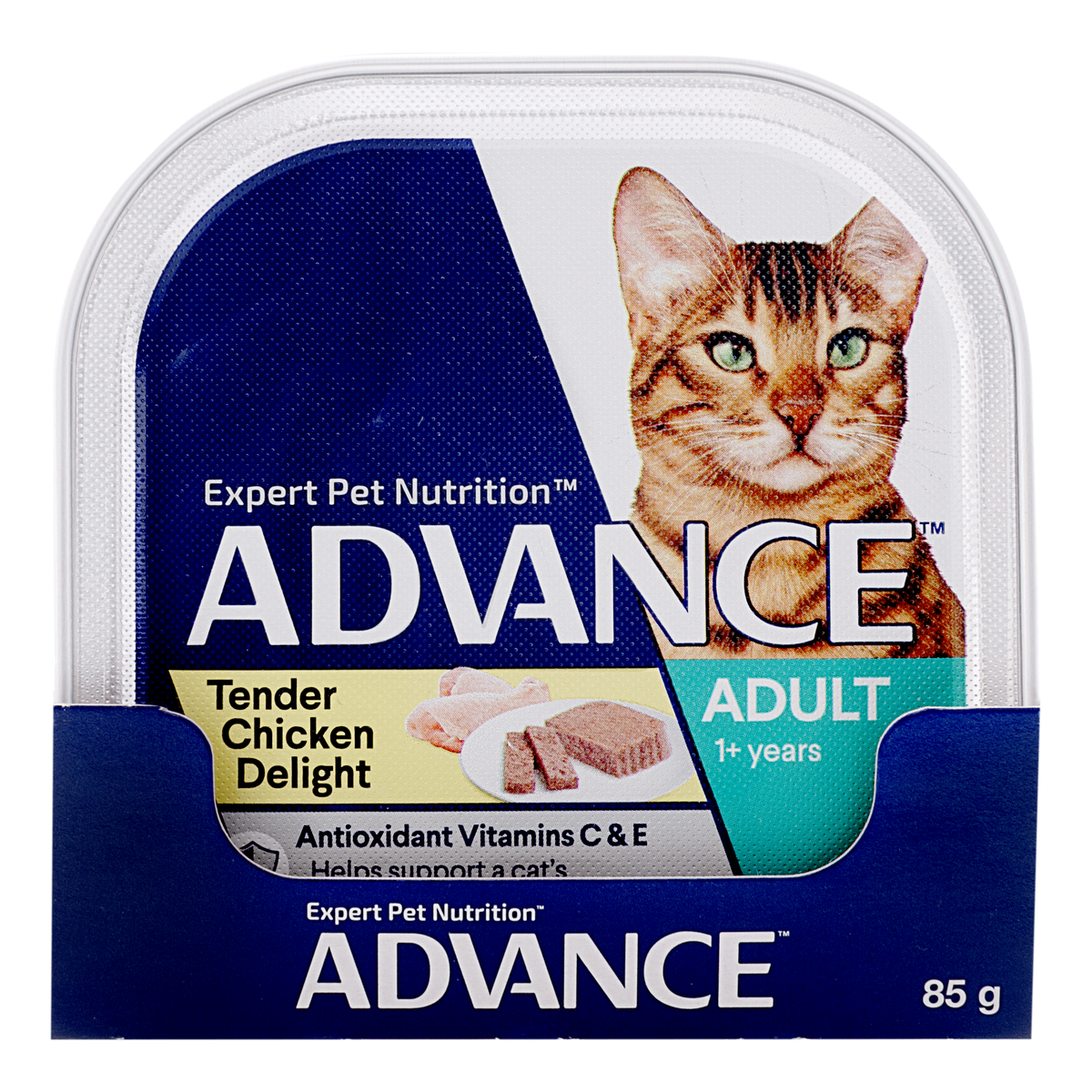 ADVANCE Cat Adult Tender Chicken Delight 85g (7pk)