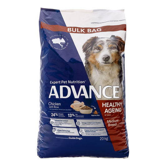 ADVANCE Dog Adult Medium Breed Healthy Ageing 20kg