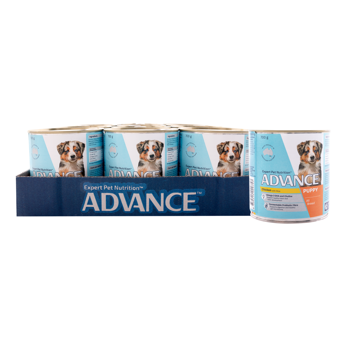 ADVANCE Puppy All Breed Chicken with Rice 700g (12pk)