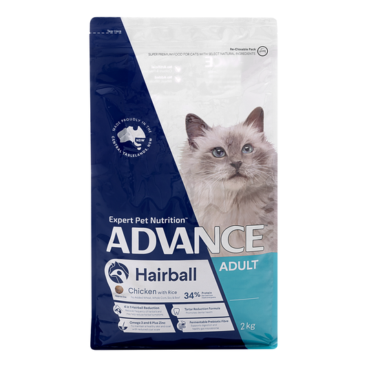 ADVANCE Cat Dry Hairball 2kg