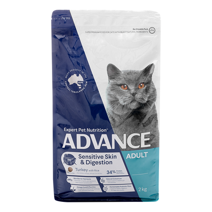 ADVANCE Cat Dry Sensitive 2kg