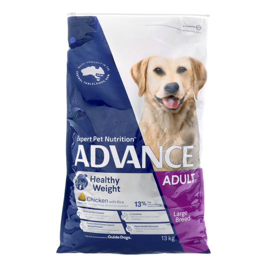 ADVANCE Dog Large Breed Healthy Weight Chicken with Rice 13kg