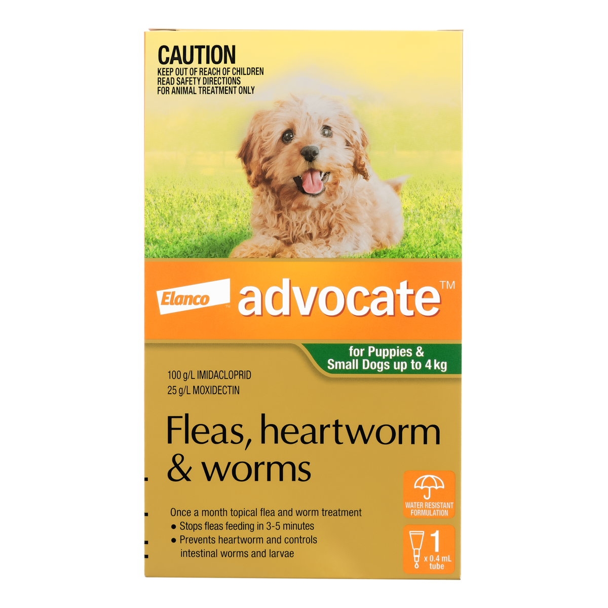 Advocate Dog Small 0-4kg Green