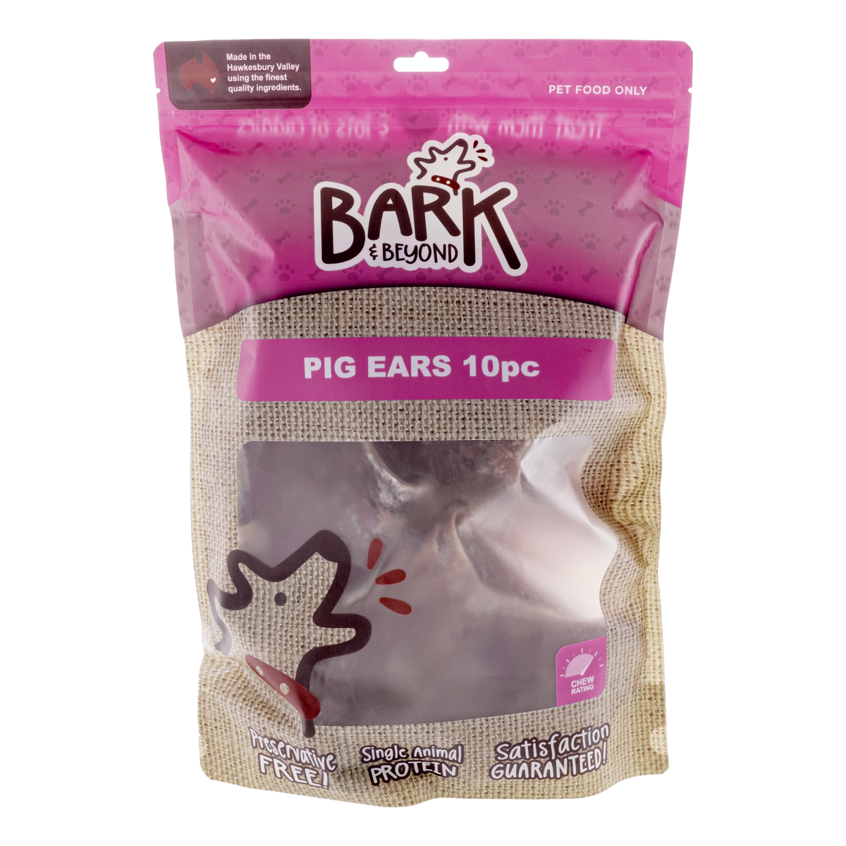 Bark & Beyond Australian Pig Ears (10pc)