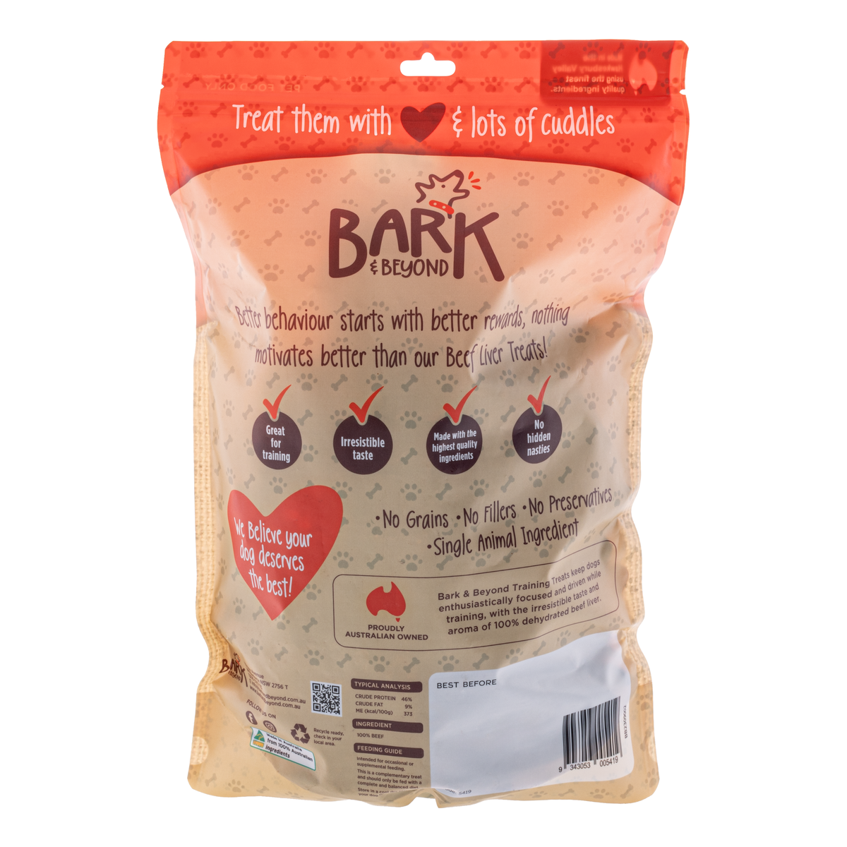 Bark & Beyond Beef Liver Treats