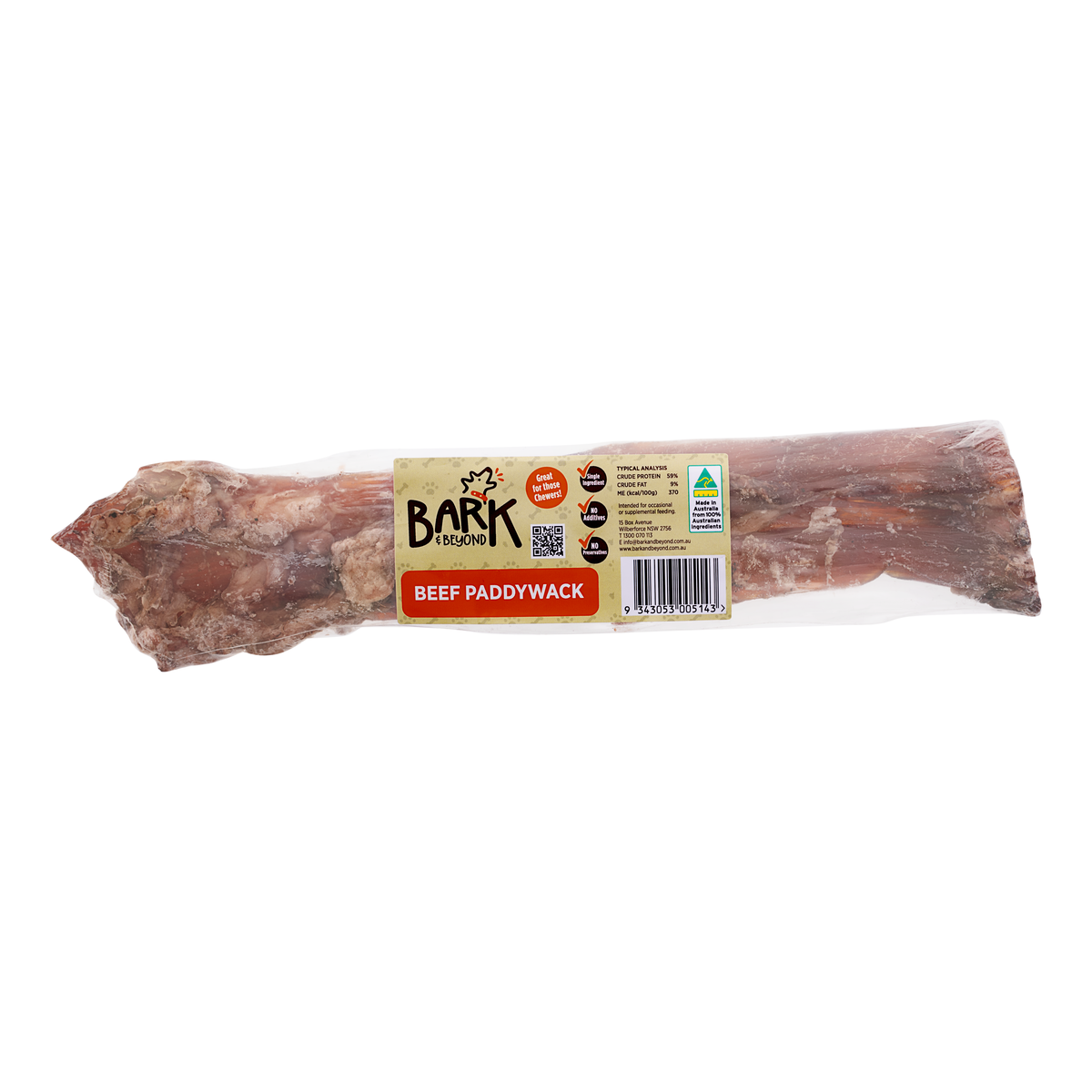 Bark & Beyond Beef Paddywack Chew (30cm)