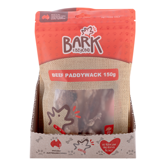 Bark & Beyond Beef Paddywack Chew 150g (8pk)