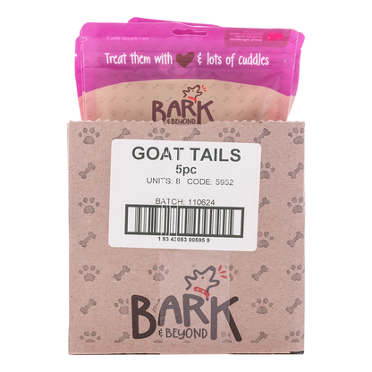 Bark & Beyond Goat Tails 5pc (8pk)