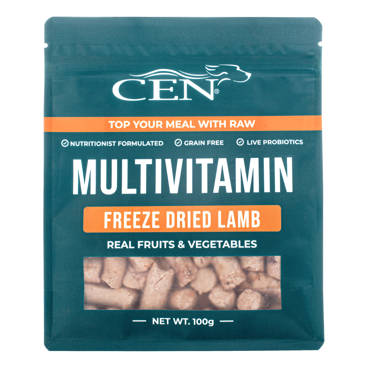 CEN Multivitamin Freeze-Dried Lamb 100g