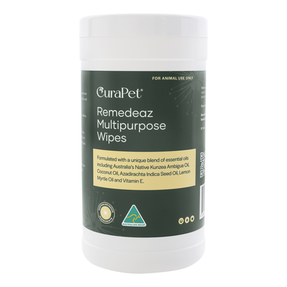 Curapet Remedeaz Multipurpose Wipes (80pc)