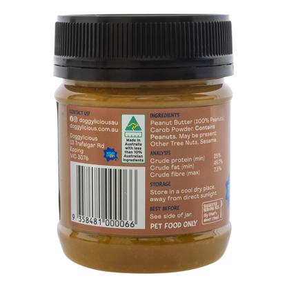 Doggylicious Carob Butter 250g