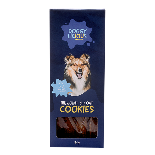 Doggylicious Hip, Joint & Coat Cookies 180g