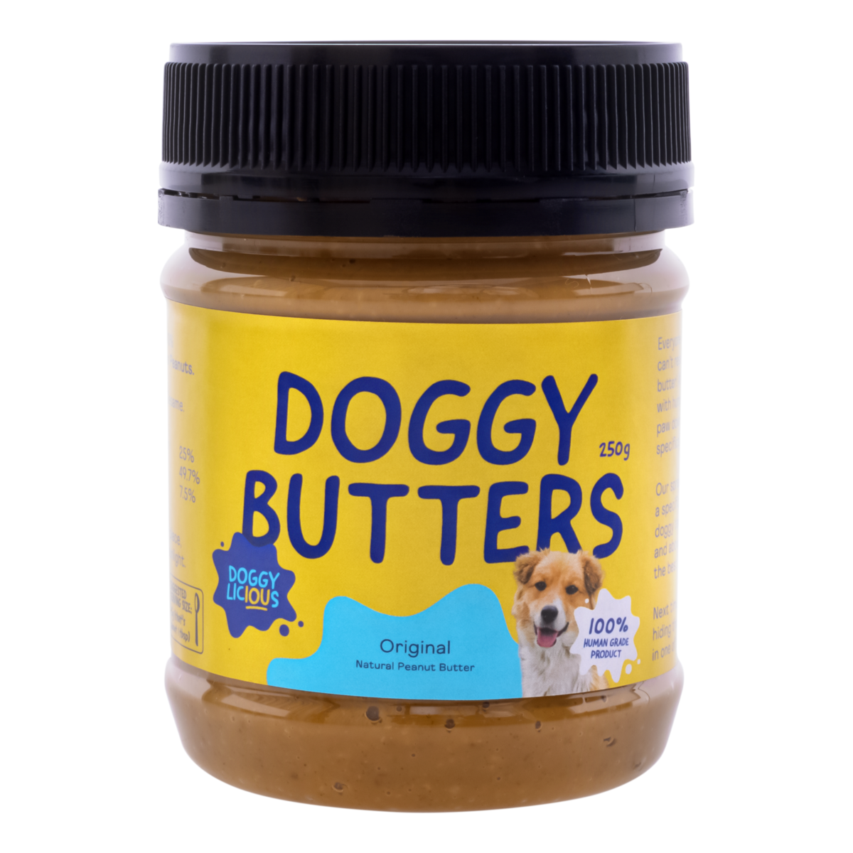 Doggylicious Original Peanut Butter 250g