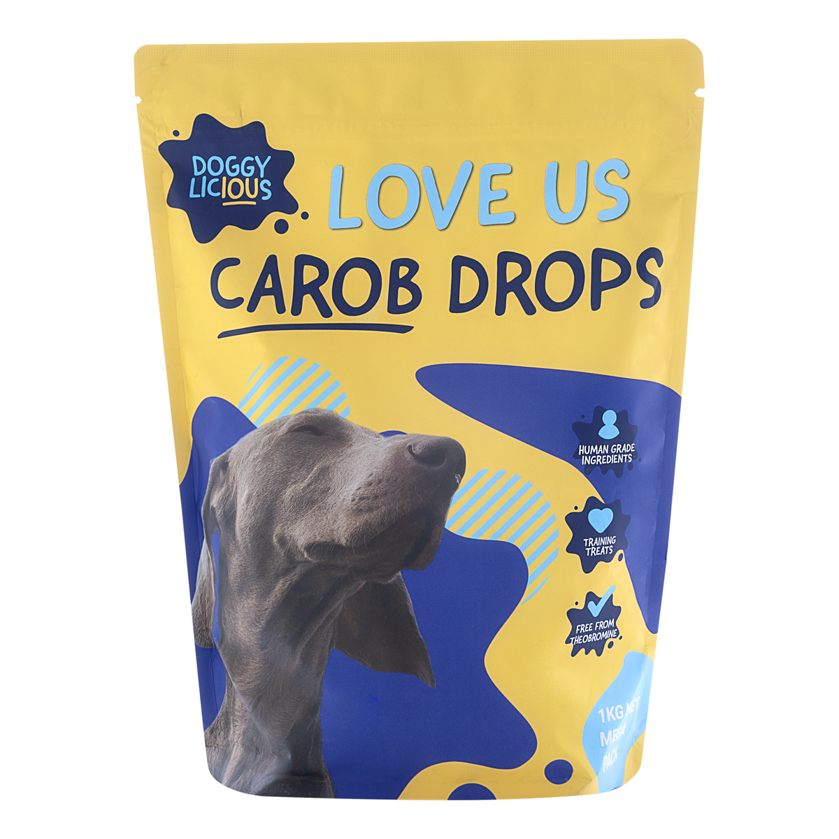 Doggylicious Training Drops Carob 1kg