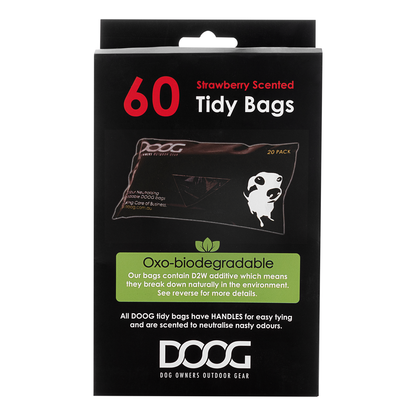 DOOG Biodegradable Pick Up Bags (60pc)