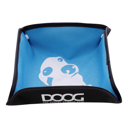 DOOG Foldable Dog Water Bowl (Blue)