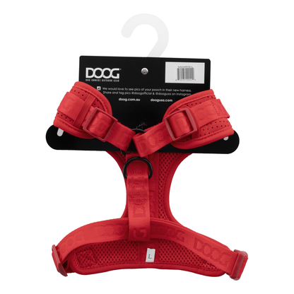 DOOG NeoSport Soft Harness Red