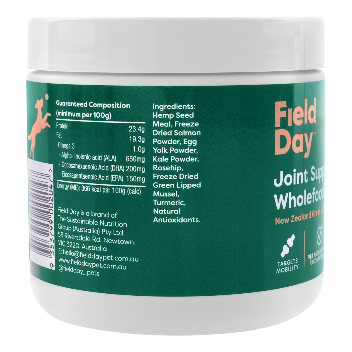 Field Day Joint Support Wholefood Powder 220g