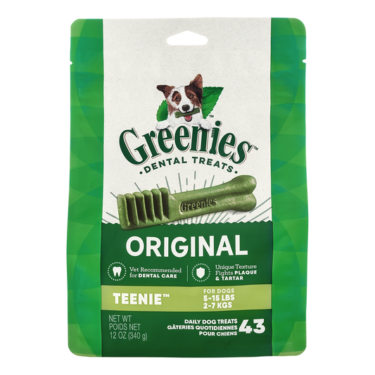 GREENIES Original Dental Chews Treat Pack Teenie 340g