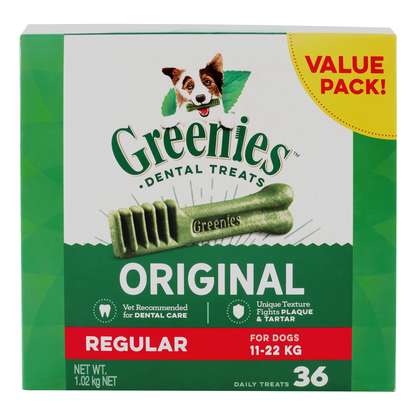 GREENIES Original Value Pack Dental Chews Regular 1kg