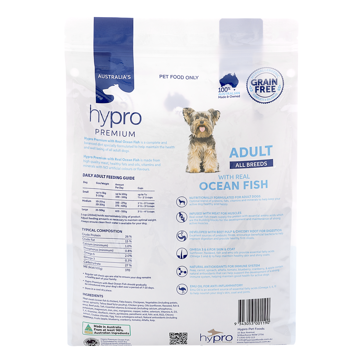 Hypro Premium Adult Grain Free Ocean Fish