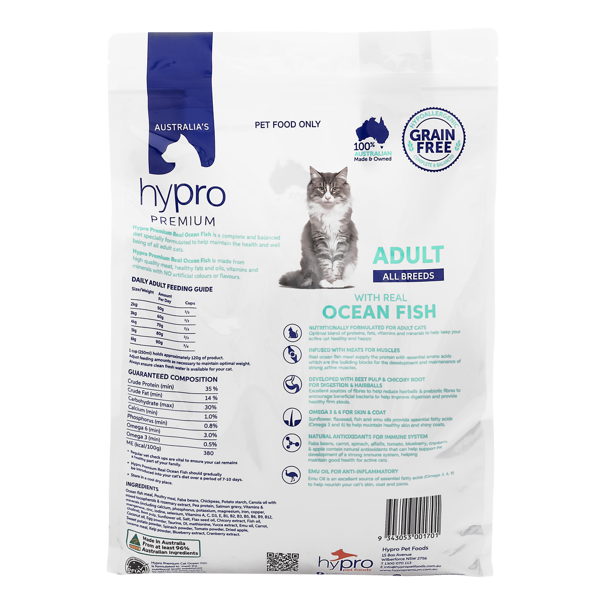 Hypro Premium Grain Free Ocean Fish