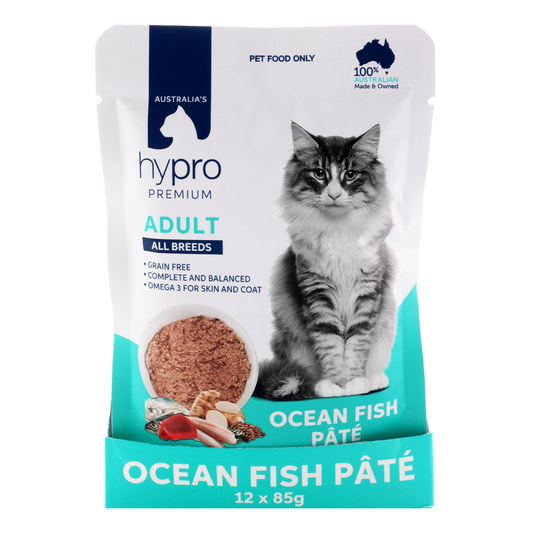 Hypro Premium Grain Free Ocean Fish Pâté 85g (12pk)