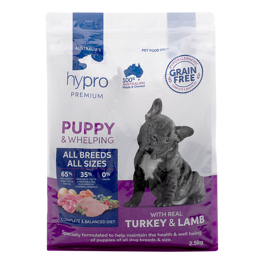 Hypro Premium Puppy Grain Free Turkey & Lamb