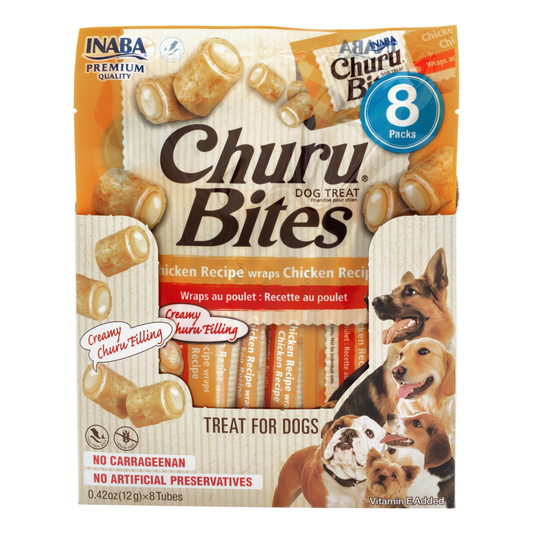 INABA Churu Bites Chicken Wraps 96g (6pk)