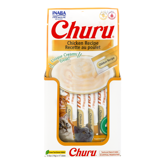 INABA Churu Puree Chicken 56g (6pk)