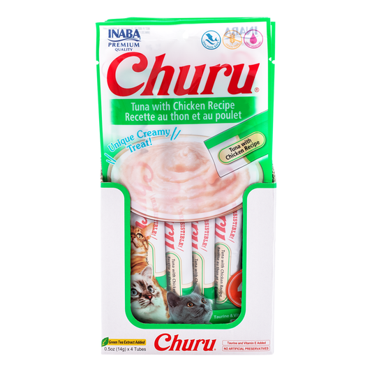 INABA Churu Puree Tuna & Chicken 56g (6pk)