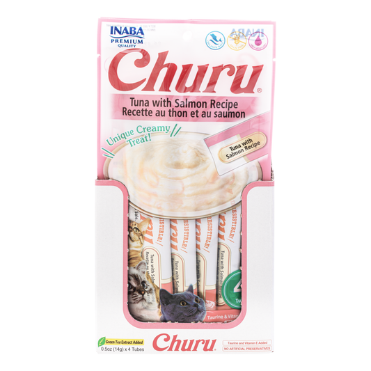 INABA Churu Puree Tuna & Salmon 56g (6pk)