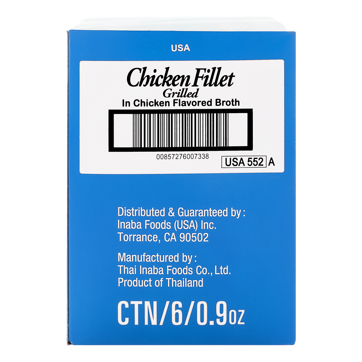 INABA Grilled Chicken Fillet in Chicken Broth 15g (6pk)