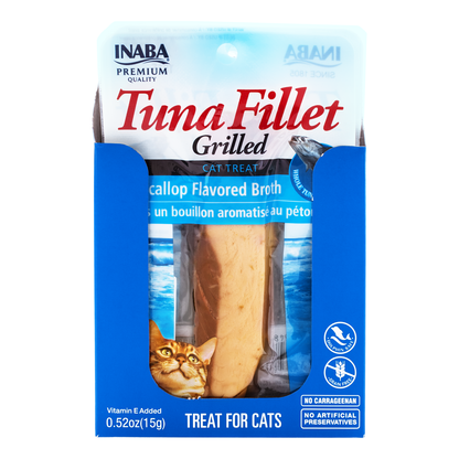 INABA Grilled Tuna Fillet in Scallop Broth 15g (6pk)