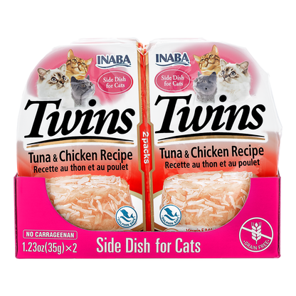 INABA Twins Tuna & Chicken 70g (6pk)