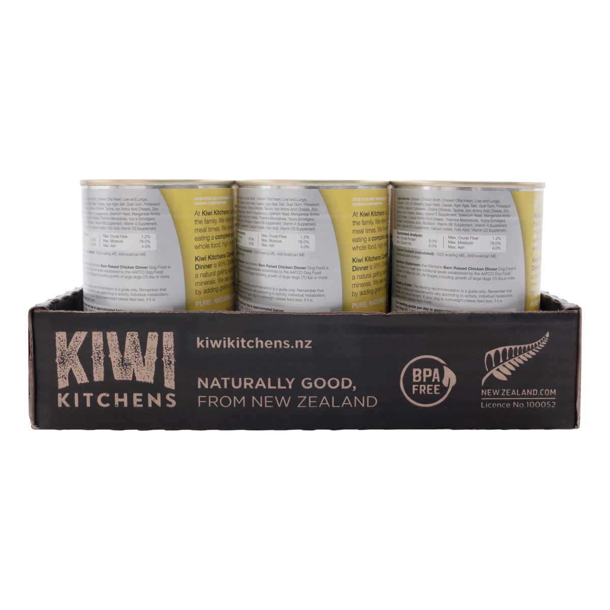 Kiwi Kitchens Air Dried Chicken Dinner