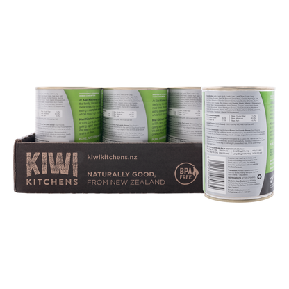 Kiwi Kitchens Lamb Dinner Dog 375g (9pk)