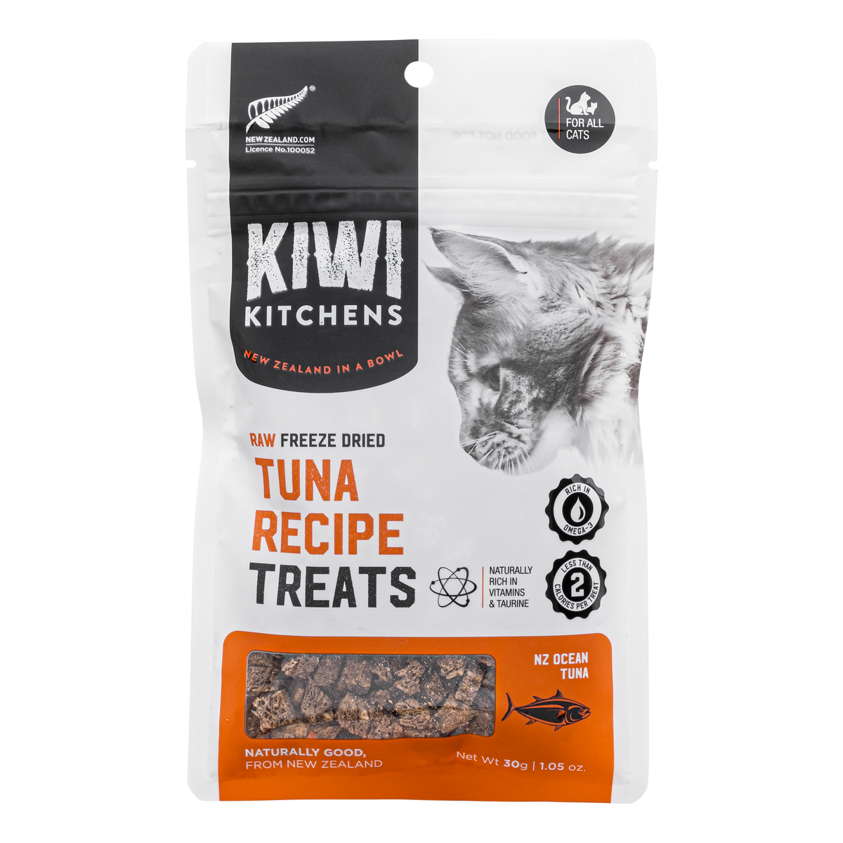 Kiwi Kitchens Freeze Dried Tuna Treats 30g