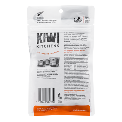 Kiwi Kitchens Freeze Dried Tuna Treats 30g