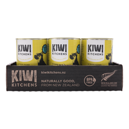 Kiwi Kitchens Puppy Chicken & Mussel 375g (9pk)